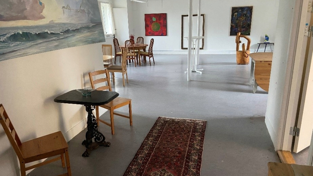 Langelands Vandrehjem Aufenthaltsraum