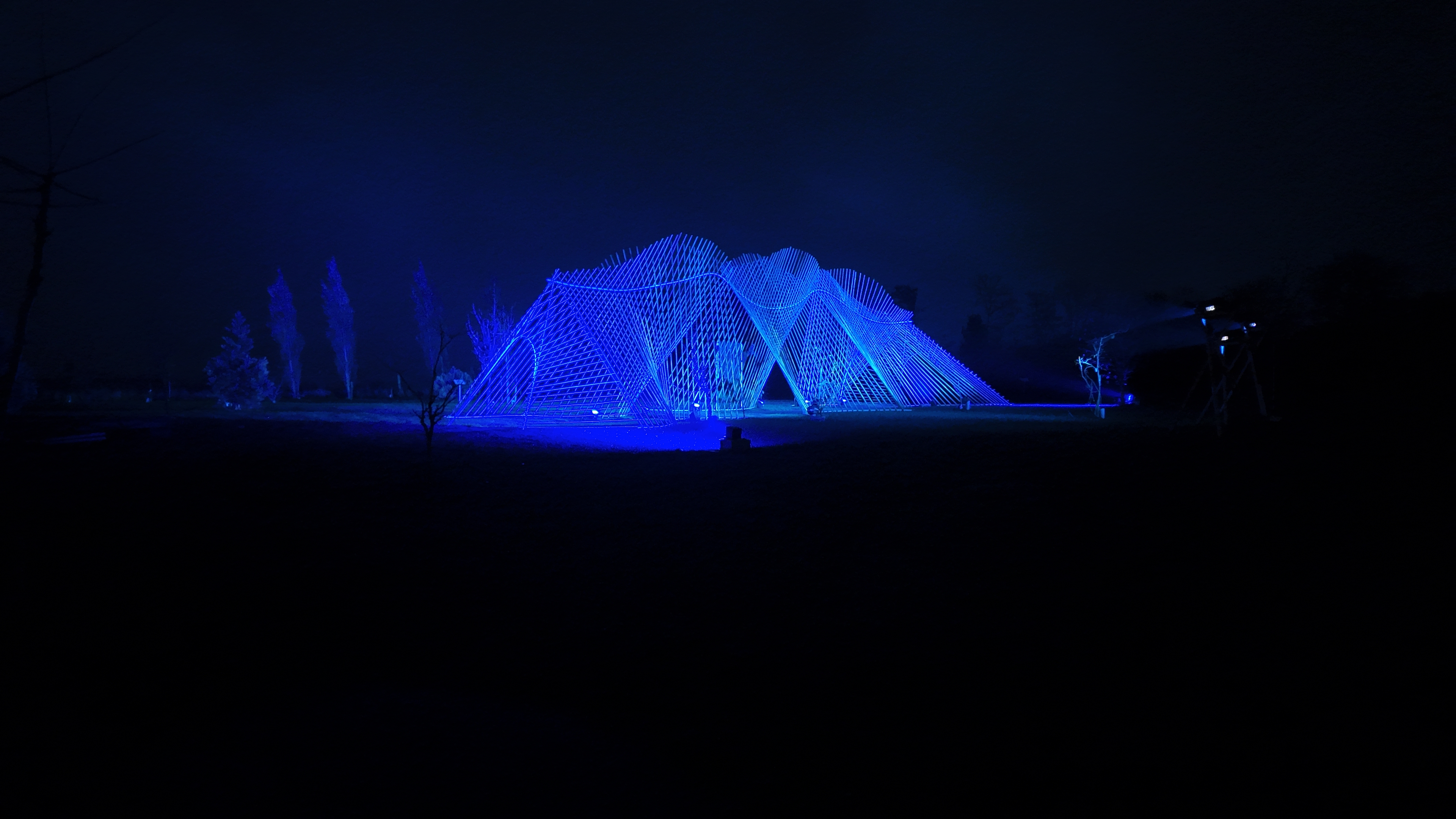 Glimt 2025 Langeland: Bamboo-Light-Construction