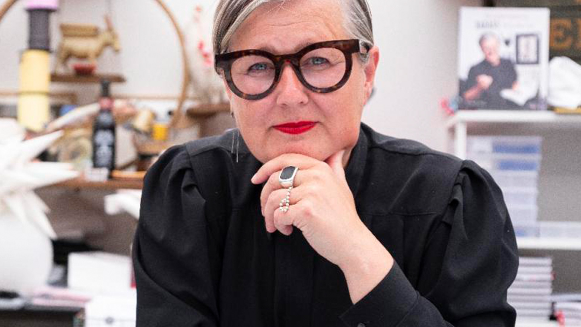 Broderist og forfatter Trine Runge Jessen