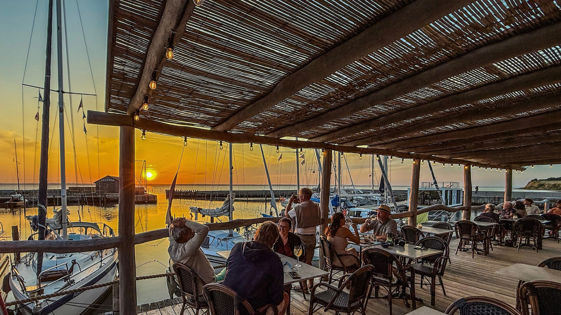 Udsigt fra terrassen