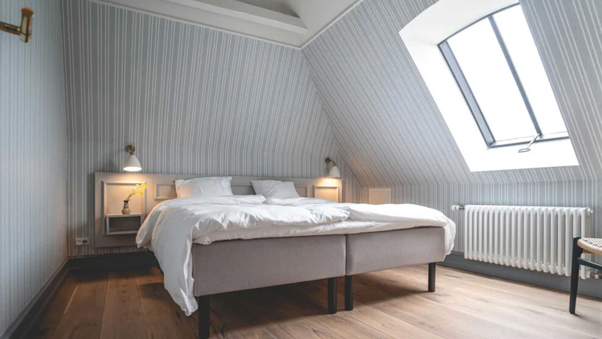 Bedroom in the holiday flat