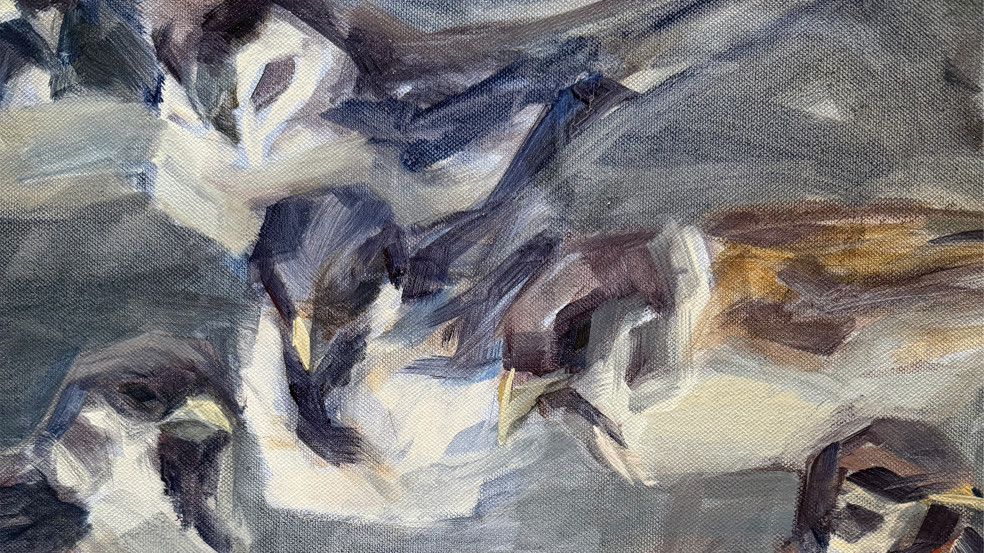 Udsnit at fuglemaleri