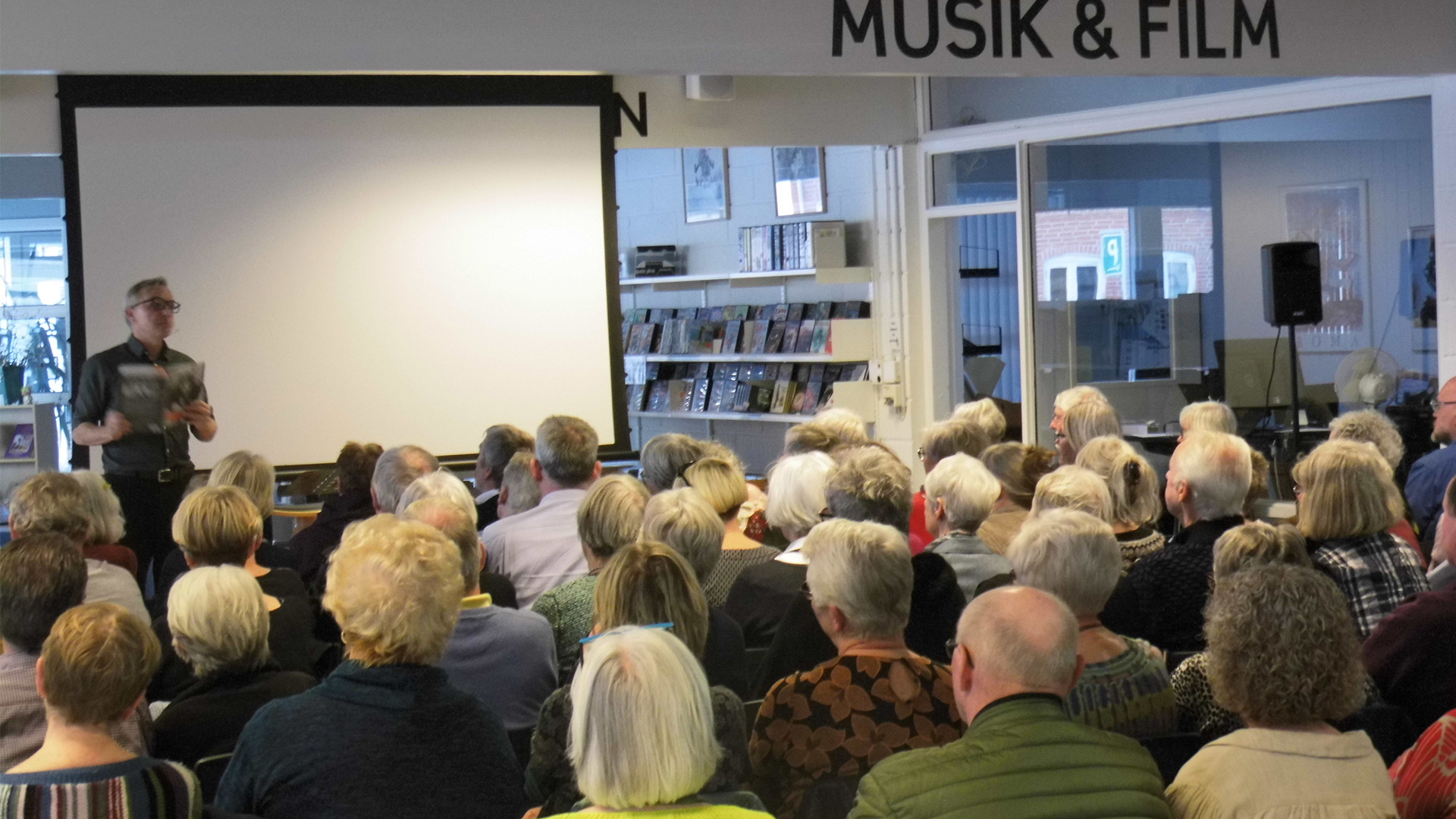 Foredrag på biblioteket