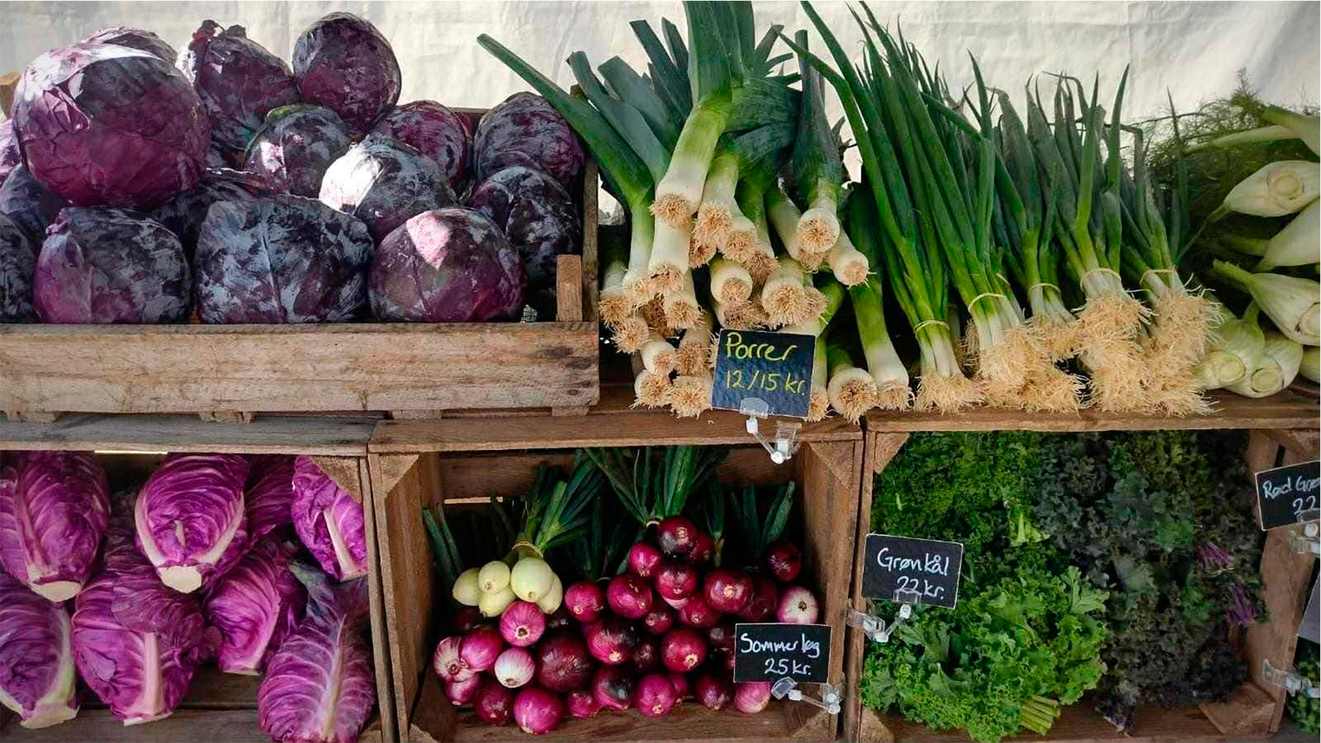 Lebensmittelmarkt Gemüse