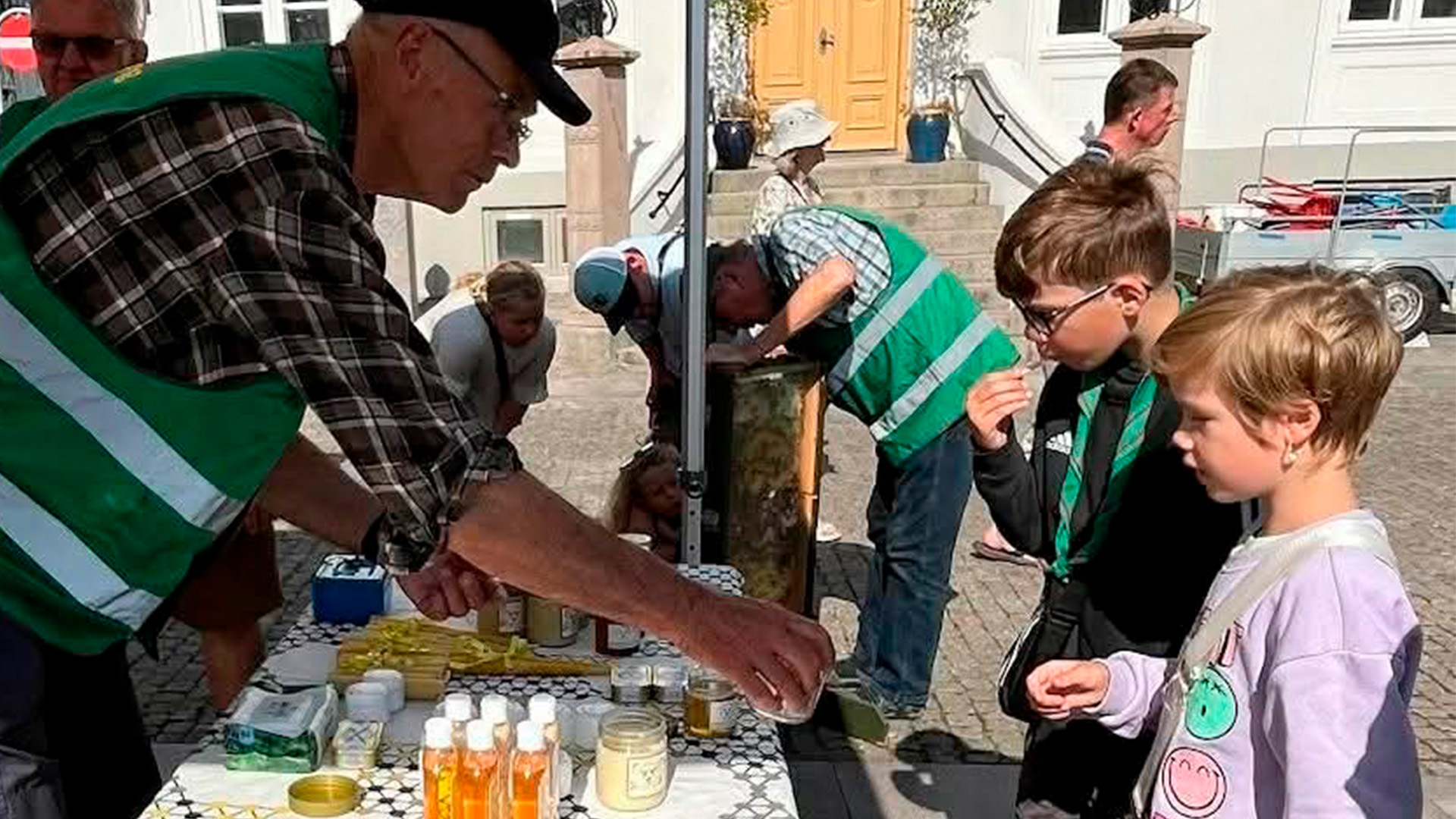 Lebensmittelmarkt Honig