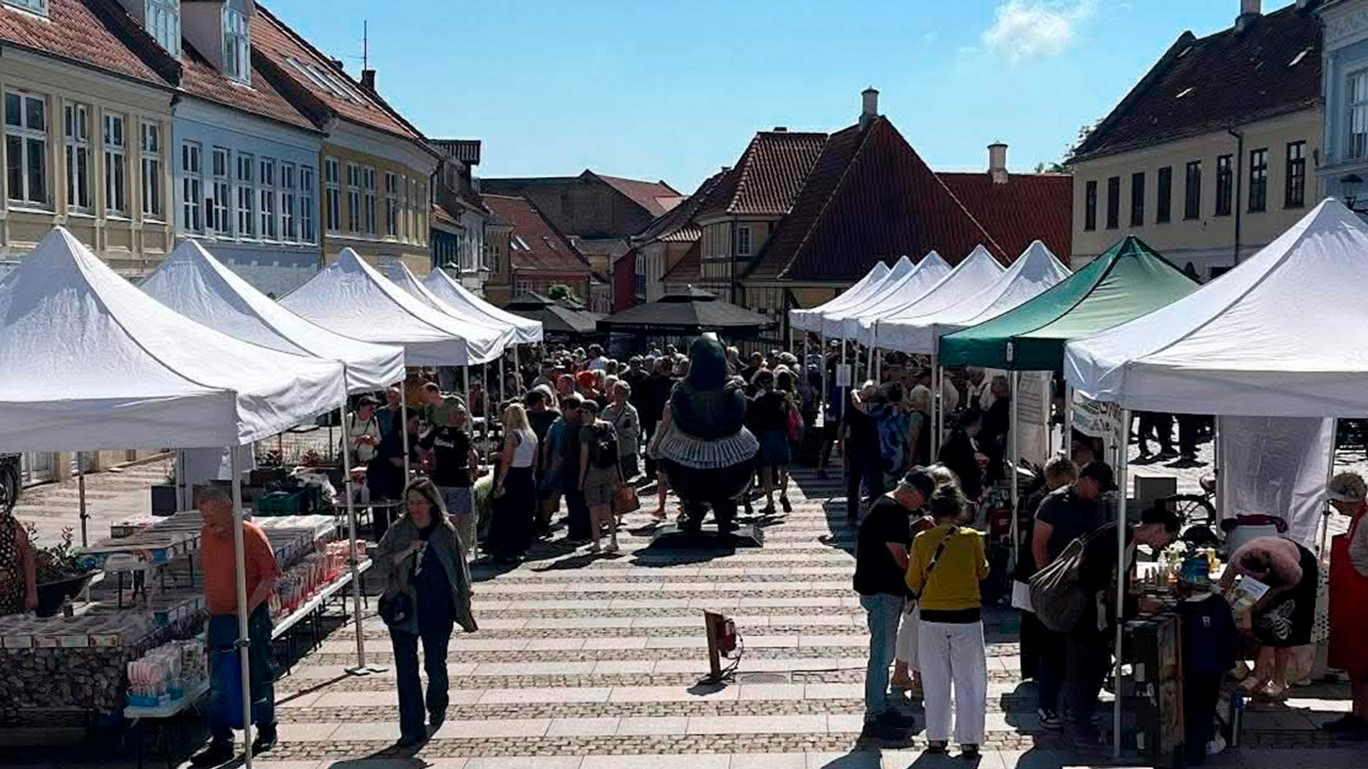 Zelte für den Lebensmittelmarkt