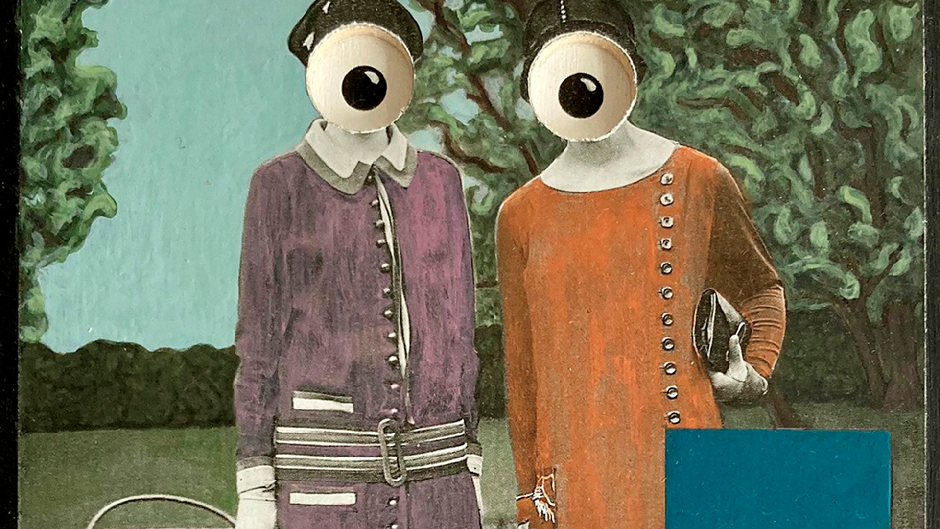 Duo - maleri af Kristine Suhr