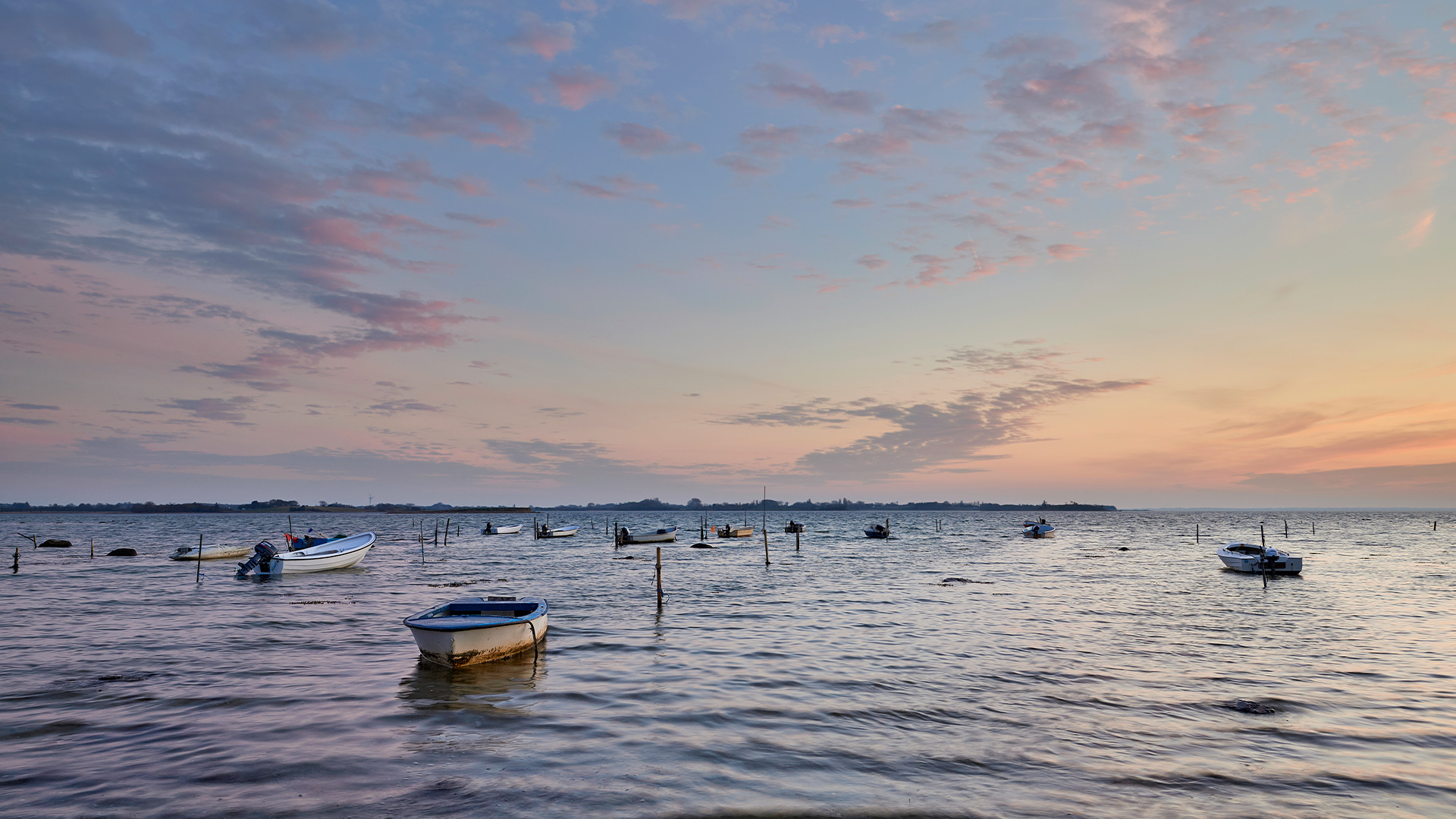 Lindelse Nor is the archipelago’s finest example of a flooded Ice Age landscape