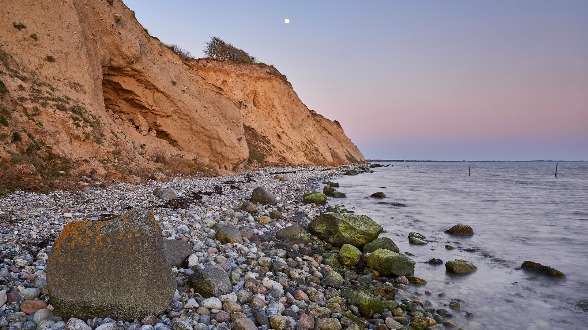 Ristinge Klint is an international geosite within the UNESCO Global Geopark of the South Funen Archipelago