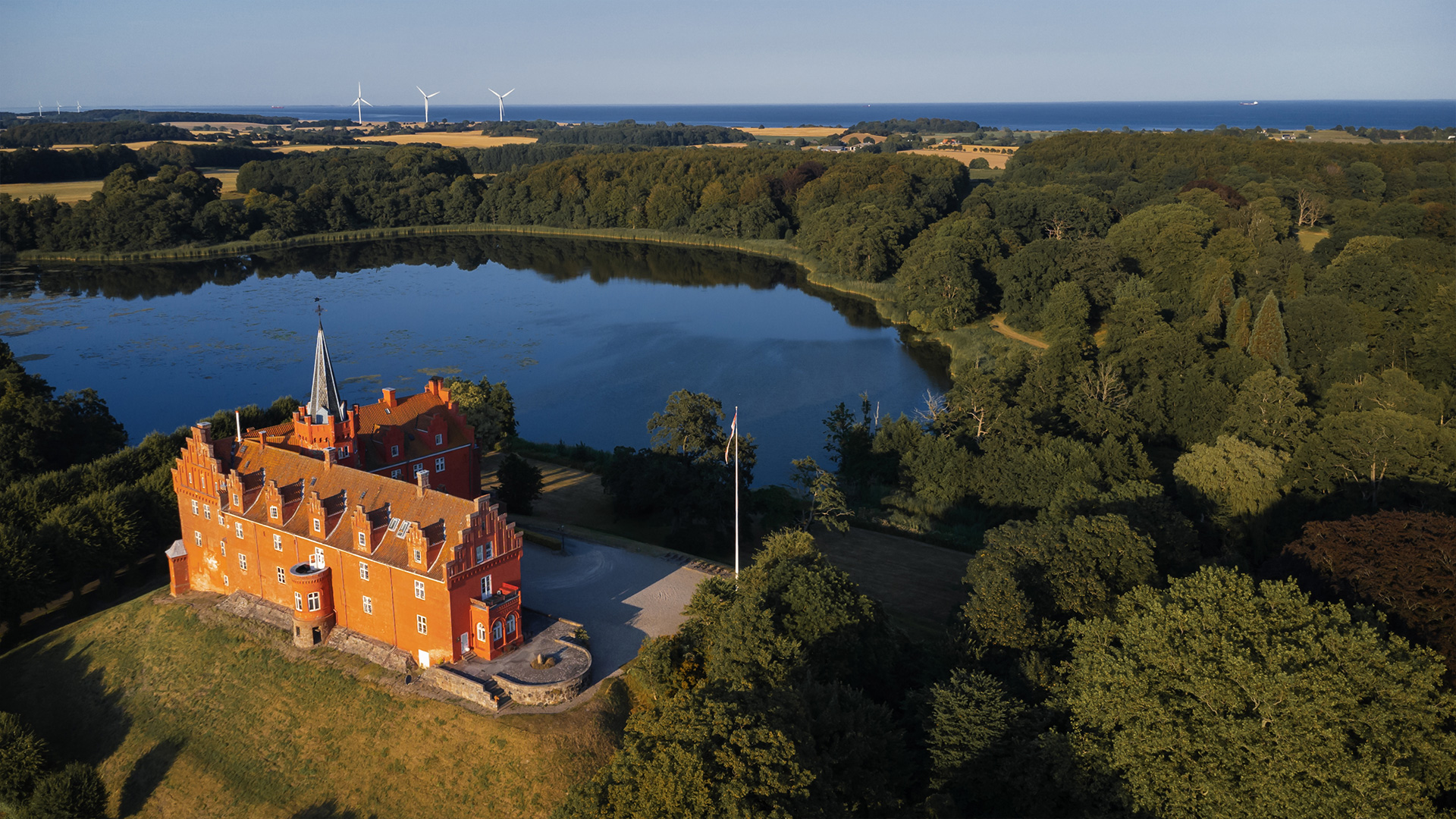Tranekær Castle on Langeland