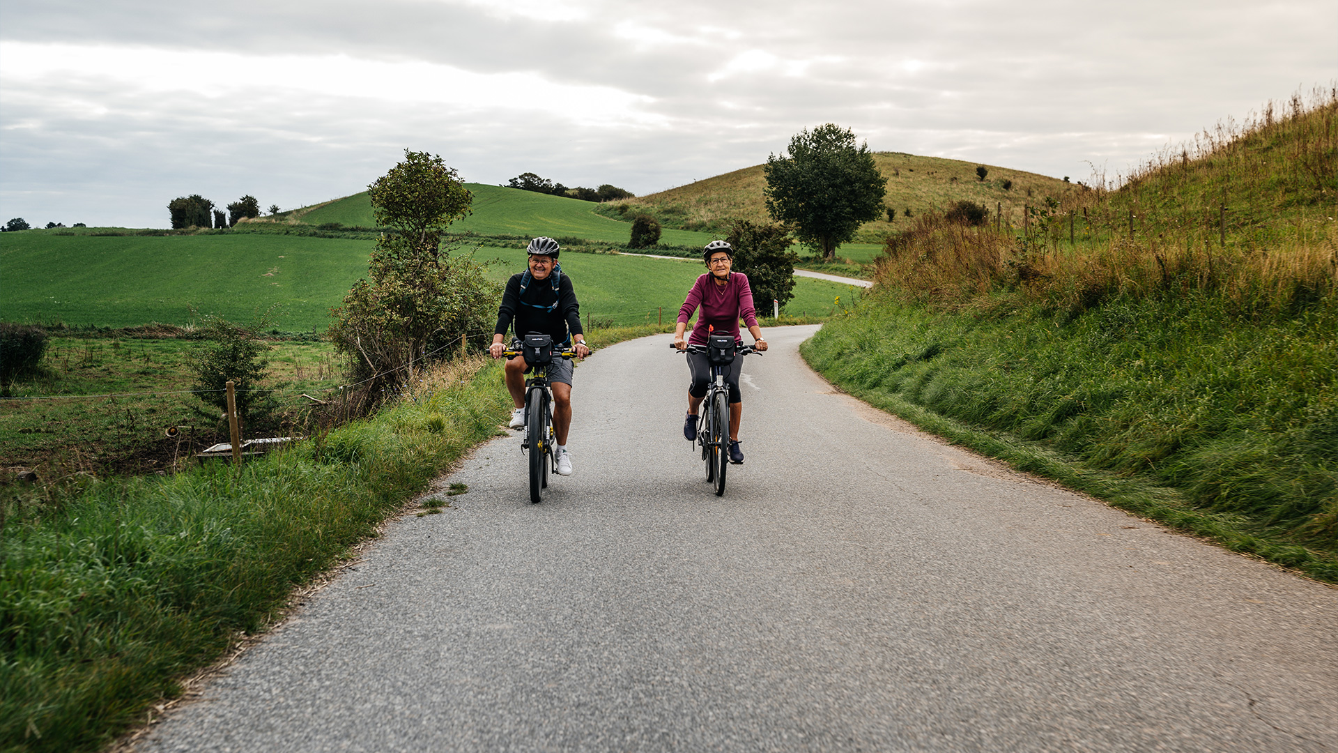 A cycle ride through the hathills of Langeland
