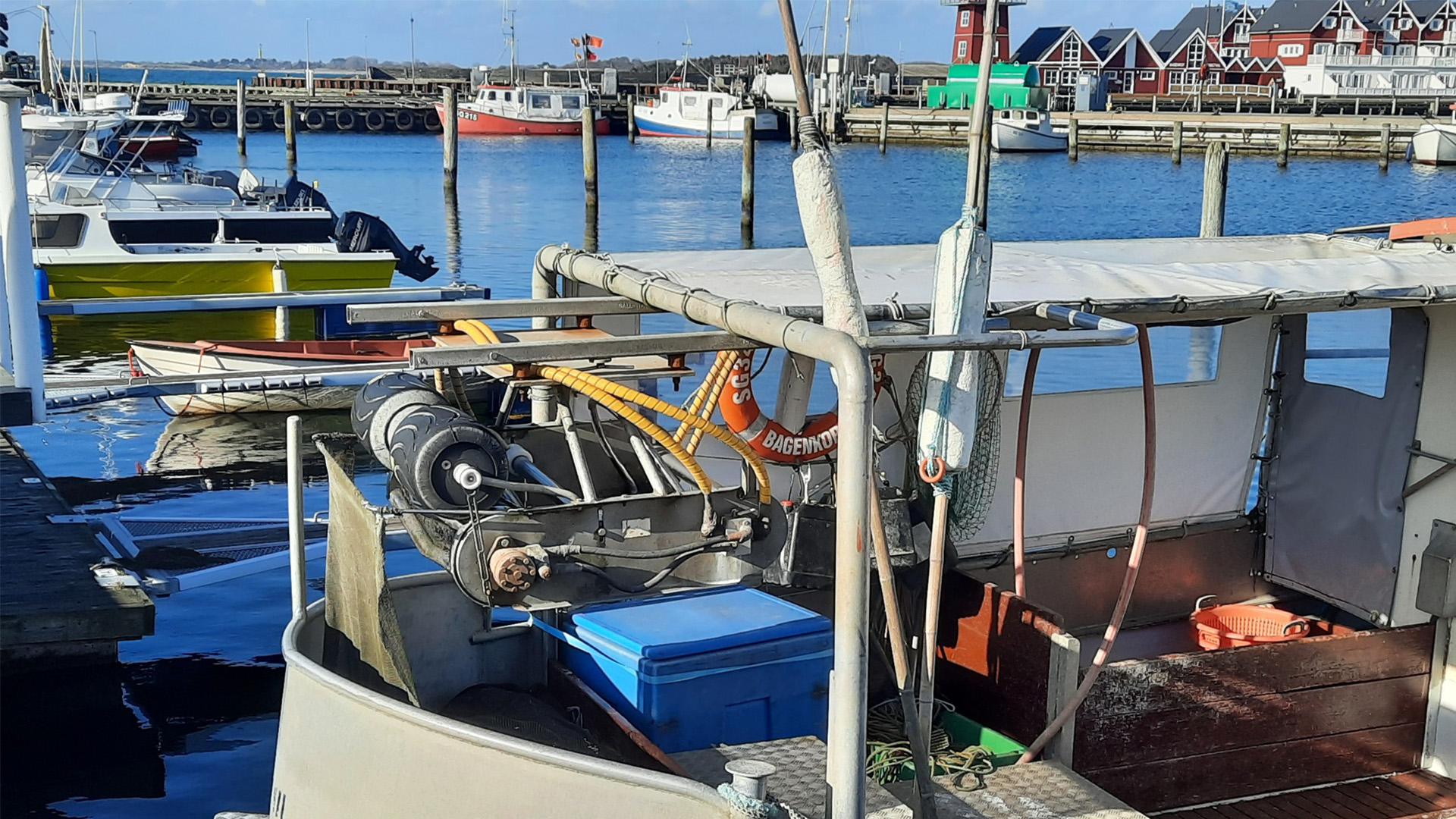 Fishing boat, Bagenkop Harbour