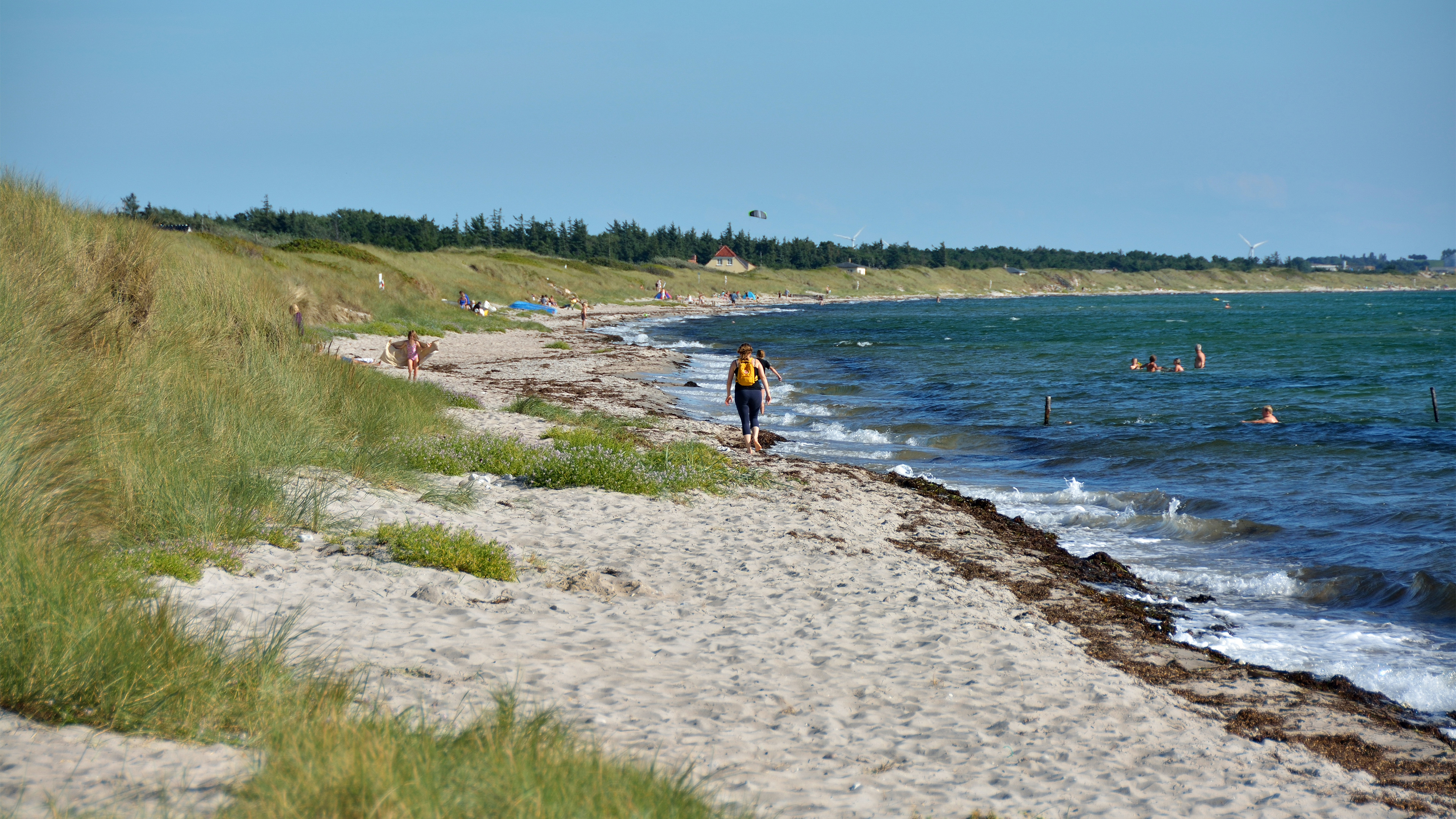 Ristinge Beach on Langeland