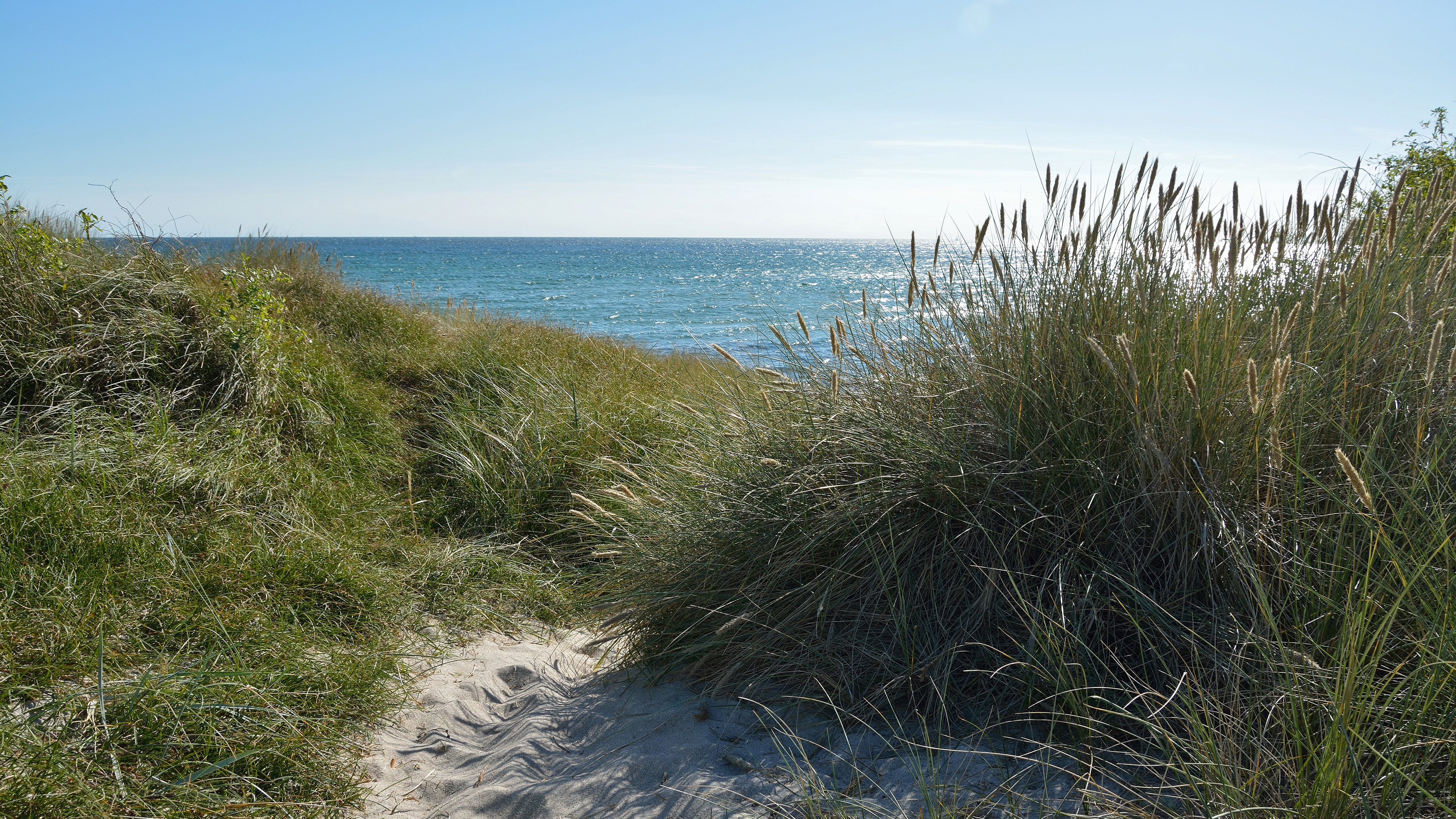 Ristinge Beach on Langeland