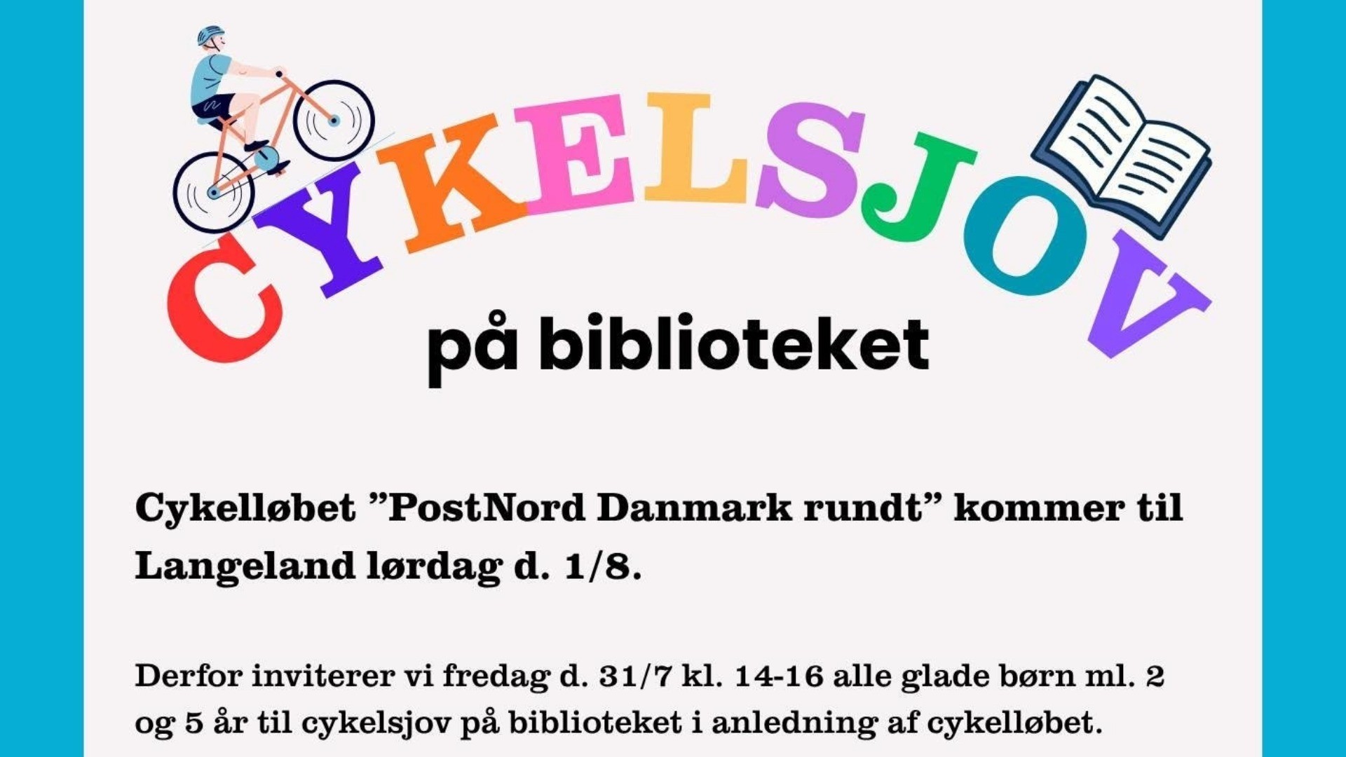 Cykelsjov på Biblioteket_bill