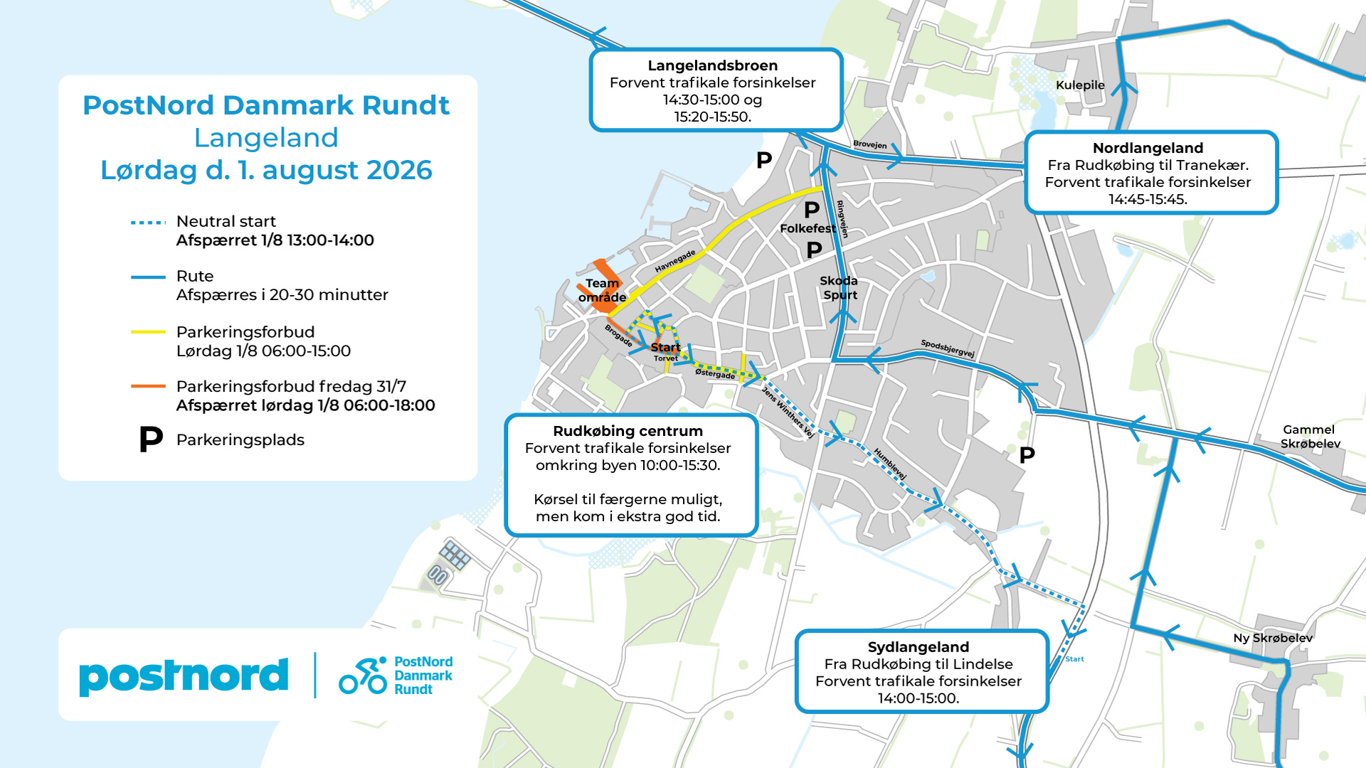 PostNord Danmark Rundt Rudkøbing