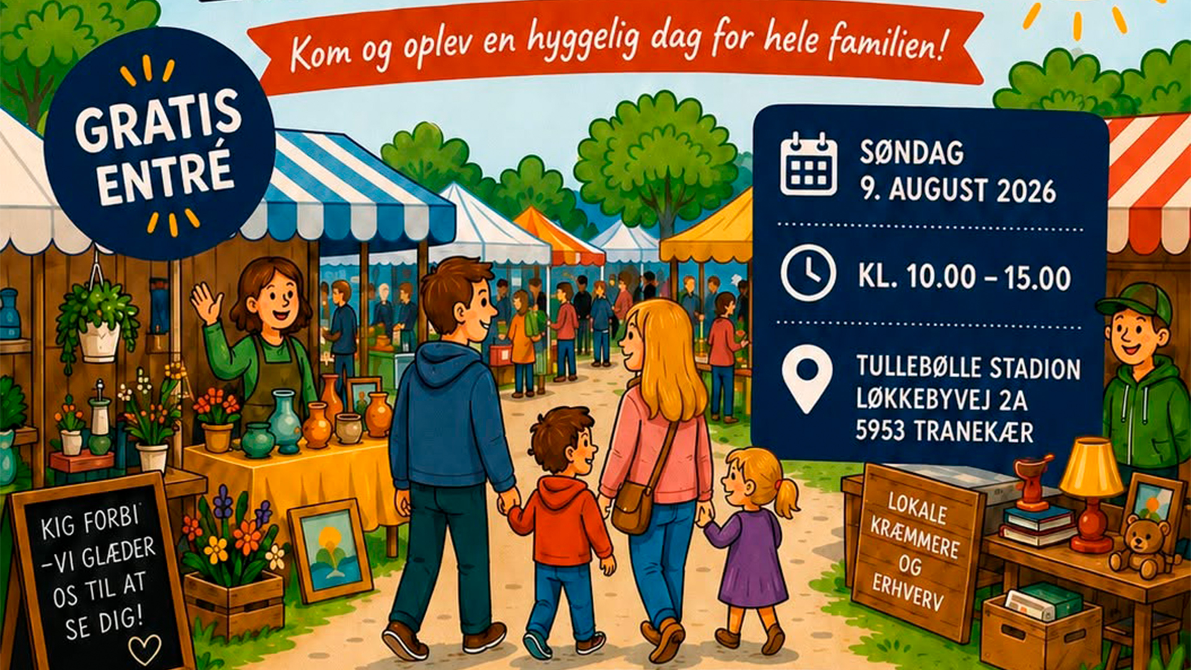 Plakat kræmmermarked