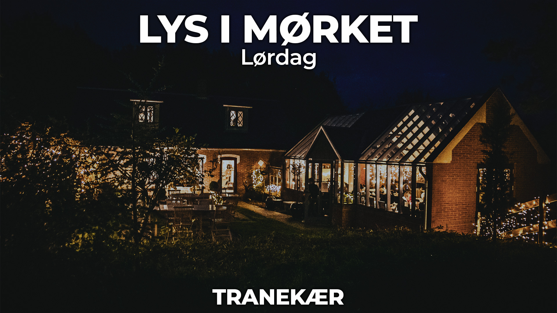 Lys i mørket ved Cafe Orangeriet og de gyldne gemakker