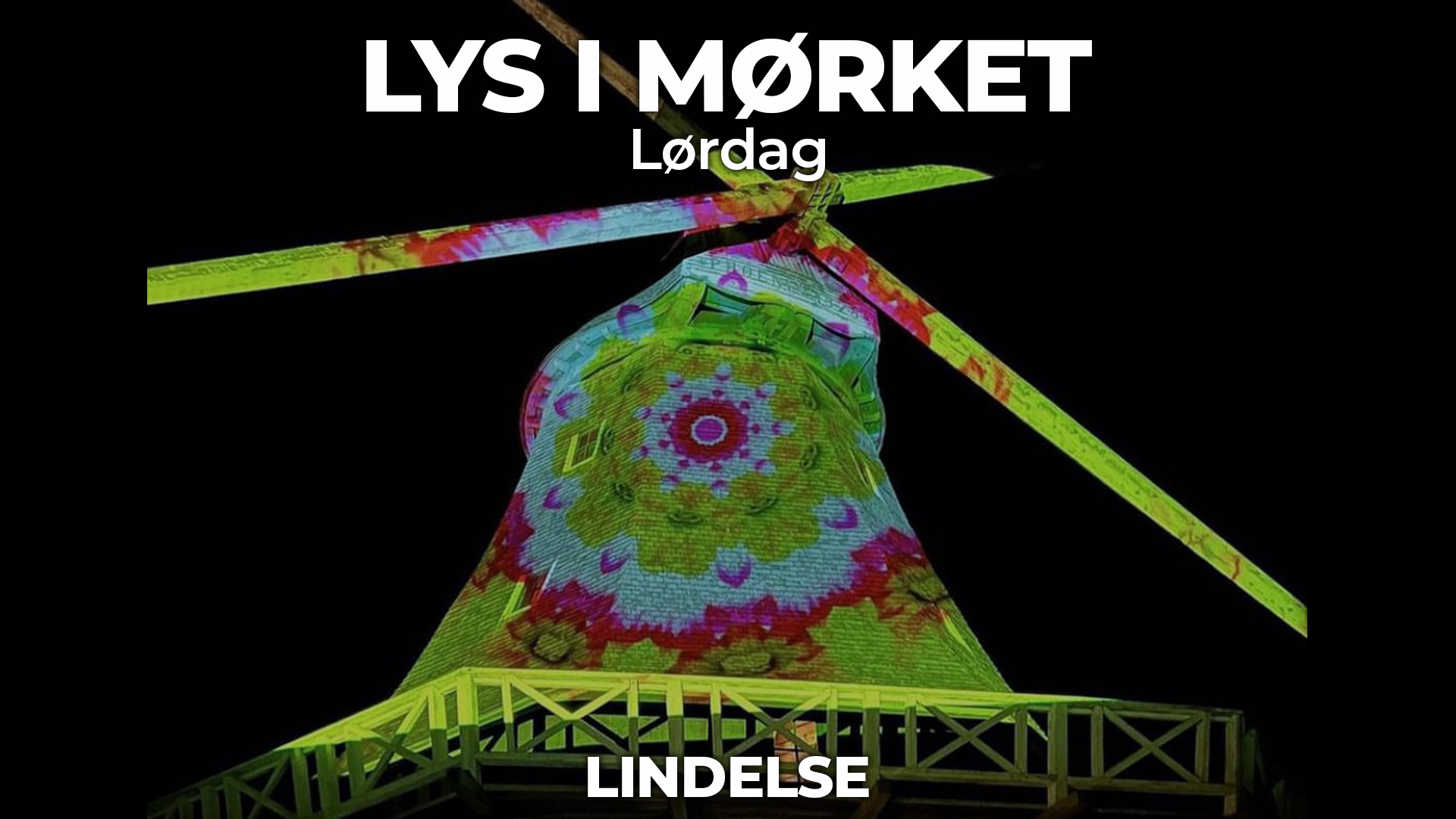 Lys i mørket i Lindelse Mølle