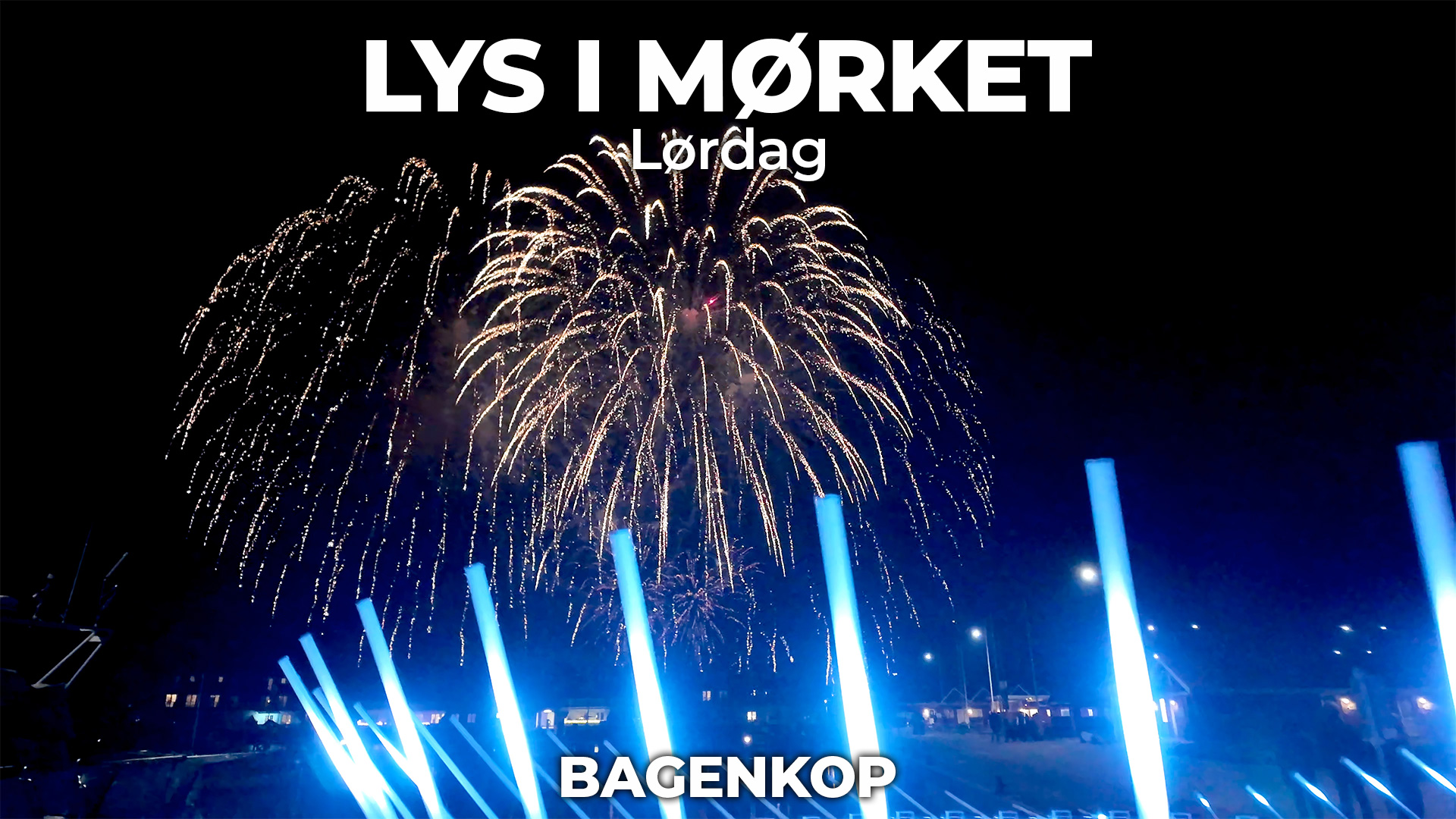 Fyrværkeri i Bagenkop til Lys i Mørket 2025