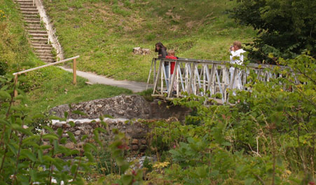 Primitive tentsite near Bindslev