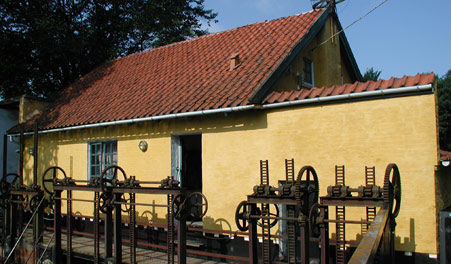 Primitive tentsite near Bindslev