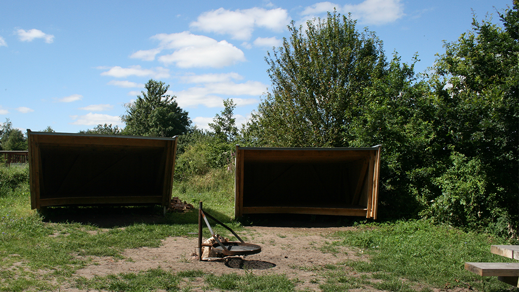 Shelters, Skudstrup, Kongeåstien