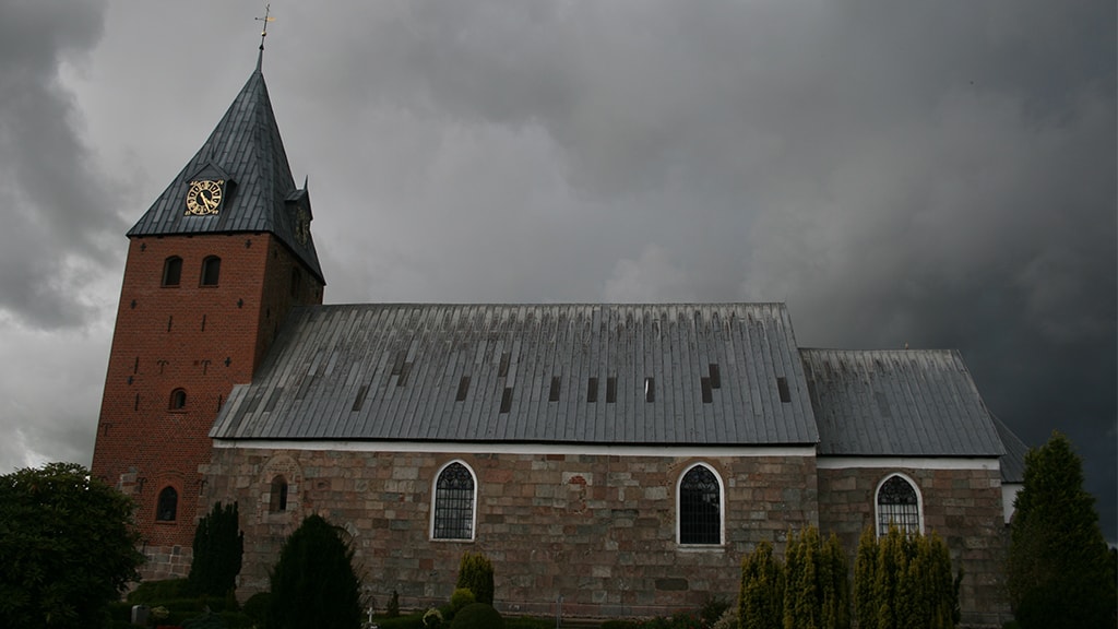 Hygum Kirke, v. Rødding