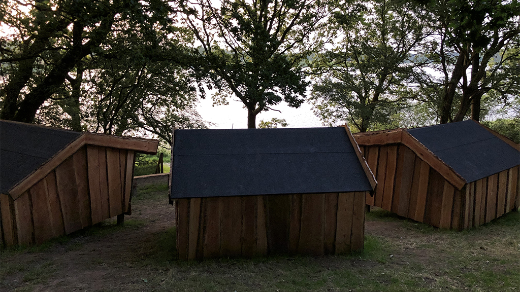 Shelter: Frejas Gård, near the Jels Open air scene