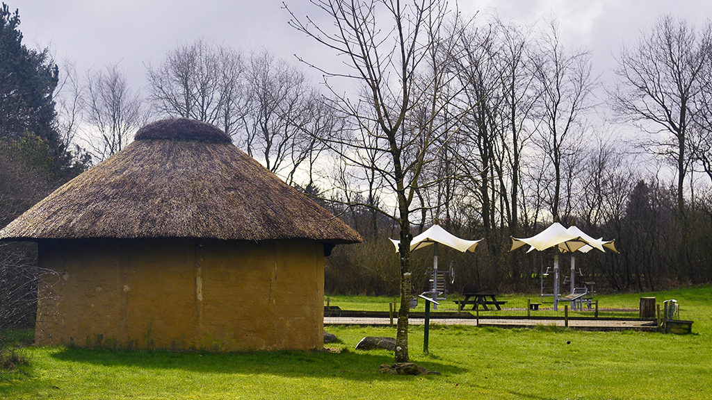 Afrikansk hytte til overnatning
