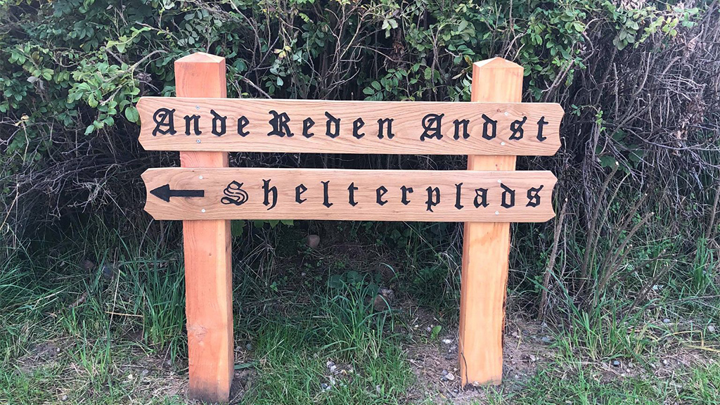 Andereden - shelterplads i Andst