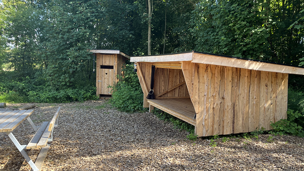 Søenge Shelterplads, 2 shelters