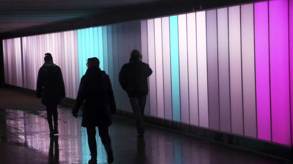 Lichttunnel Kolding _ Lichterfest