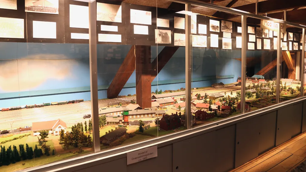 Model railway - overview - Kongeaamuseet