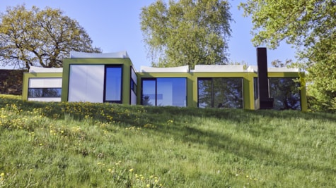 Trapholt Arne Jacobsen summer house from the outside