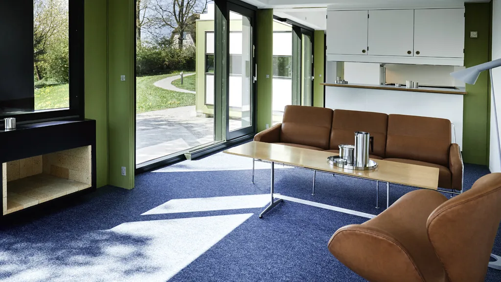 Trapholt - Arne Jacobsen's summer house from the inside