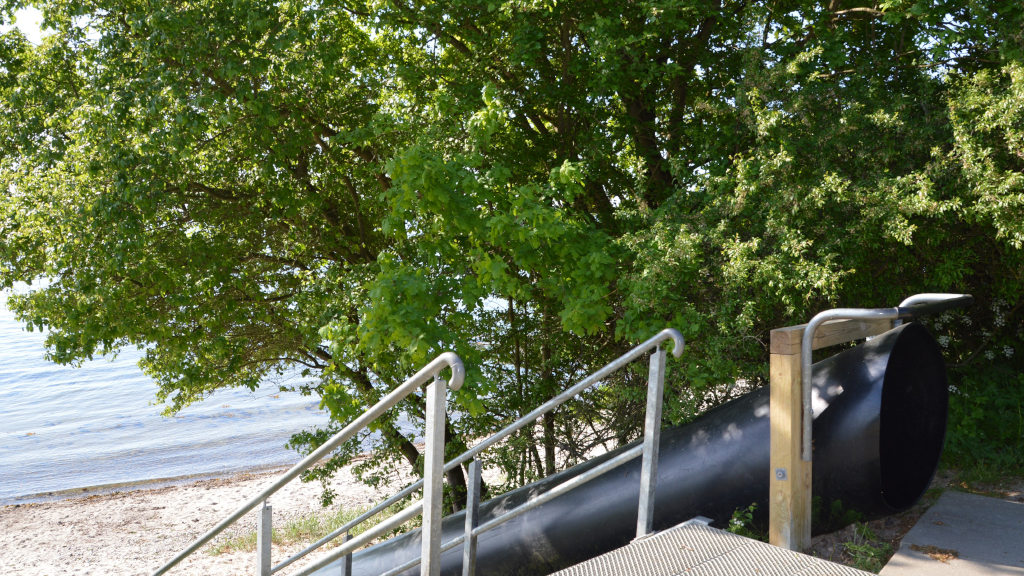 Frydenborg trappe til stranden