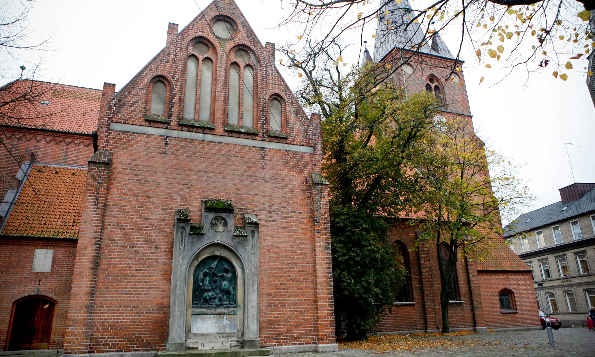 Sankt Nicolai Kirke _ Billede af kirkens facade