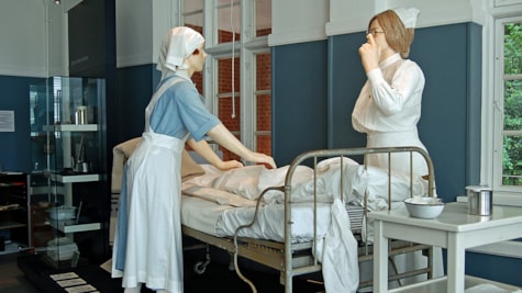 Dänisches Krankenpflegehistorisches Museum _ Bettrettung