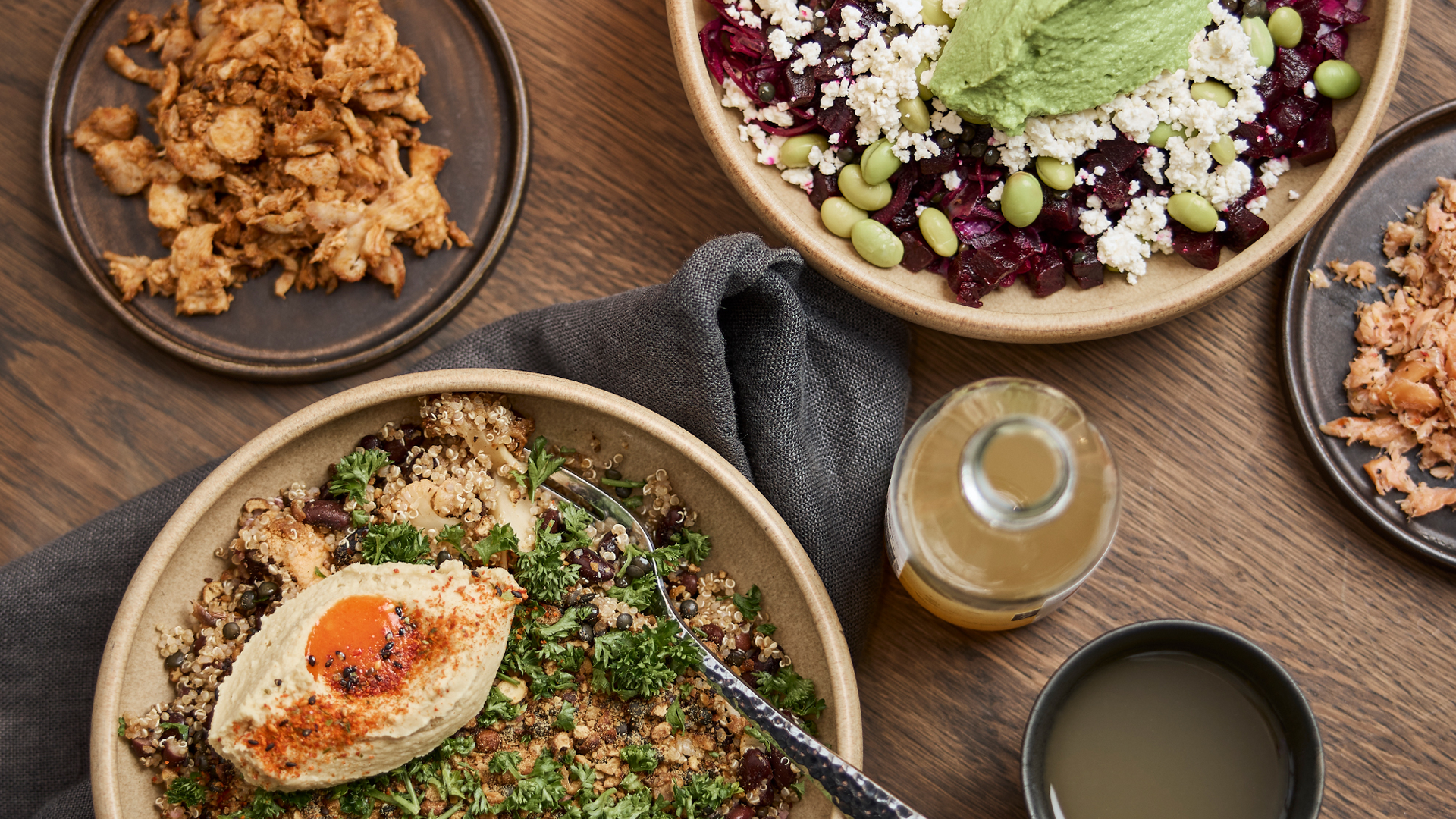 Picture of a food setup