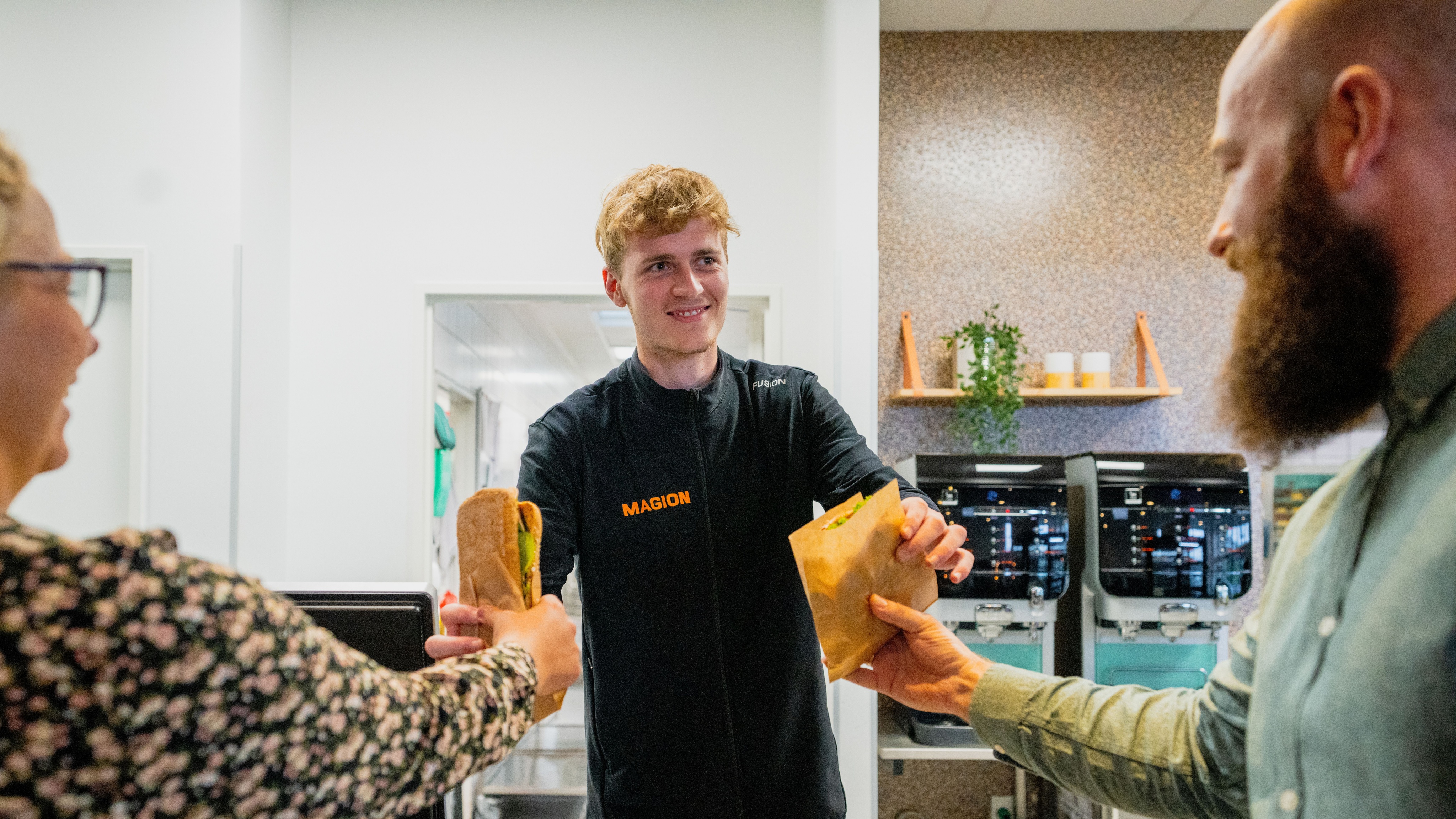 Frische MAGION-Sandwiches