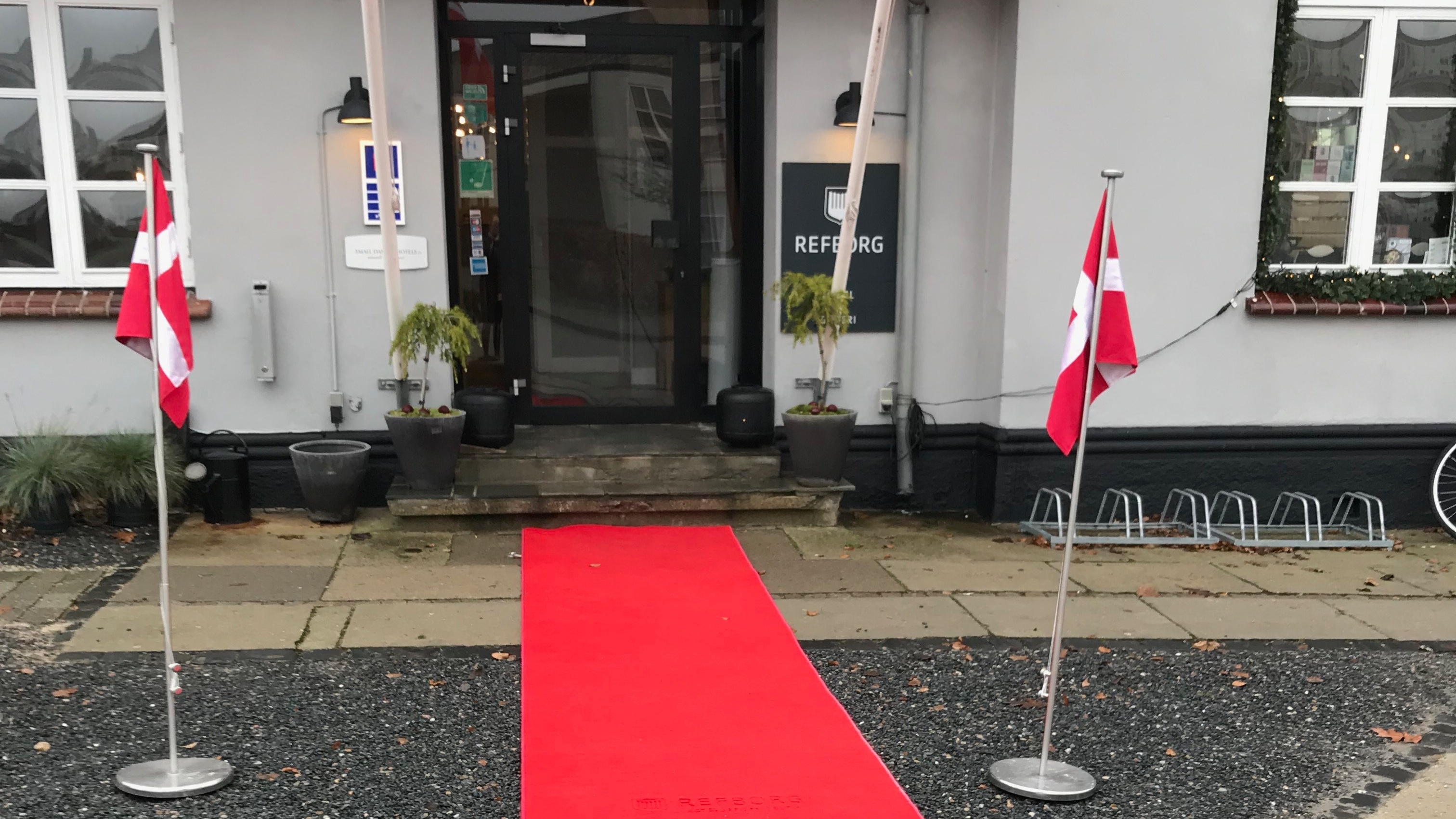 Hotel Refborg entrance