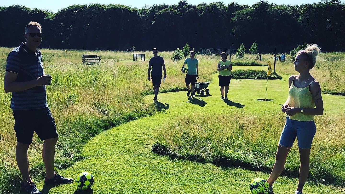 Company footgolf fun