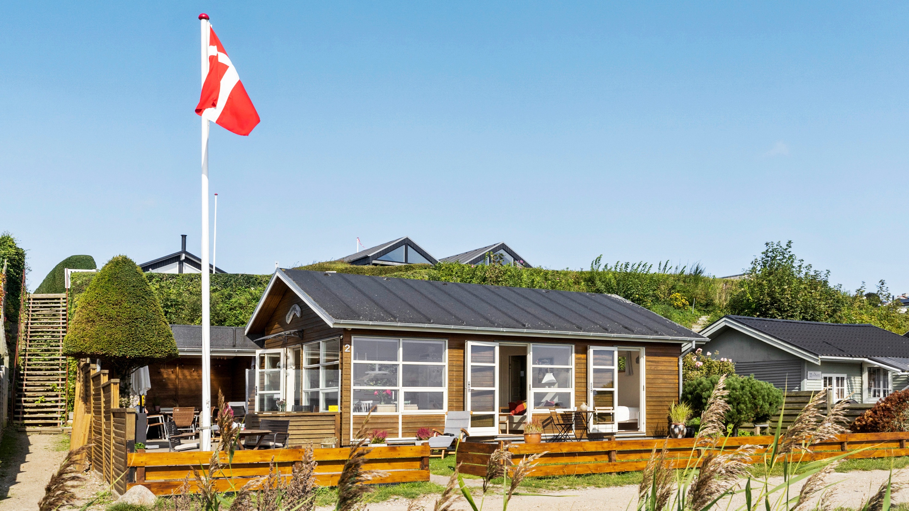Ferienhaus mit Dannebrog