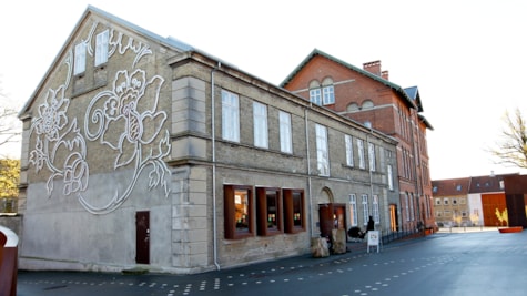 Nicolai in Kolding von außen bei Tageslicht