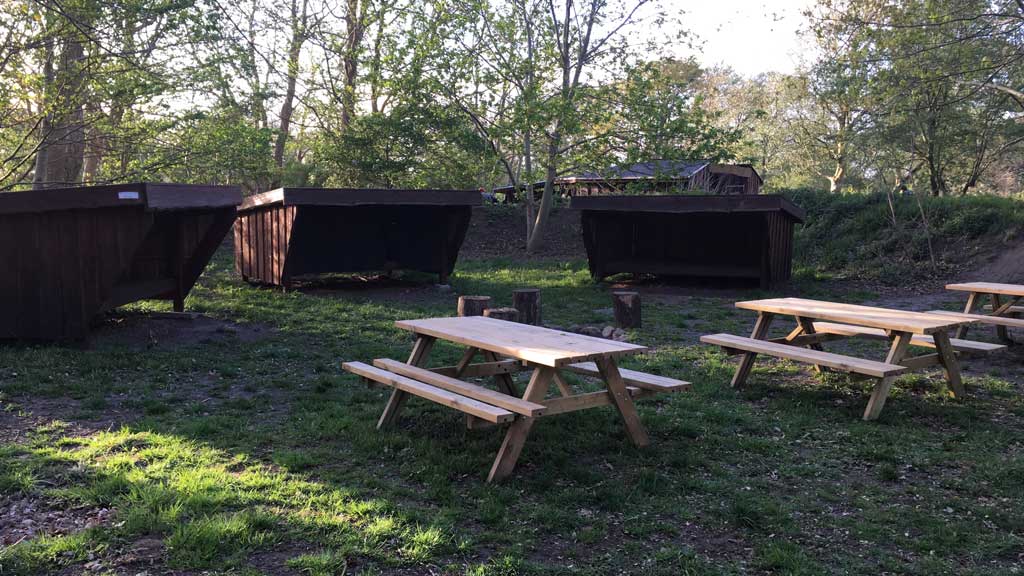 Sdr. Felding Shelter site at Halmhuset