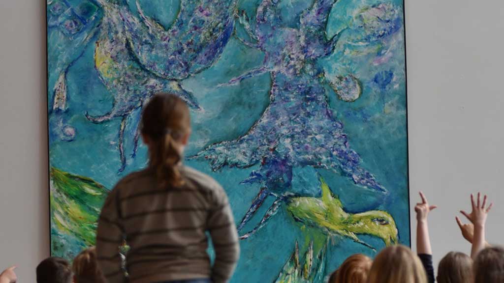 Carl-Henning Pedersen & Else Alfelts Museum, Meeting place