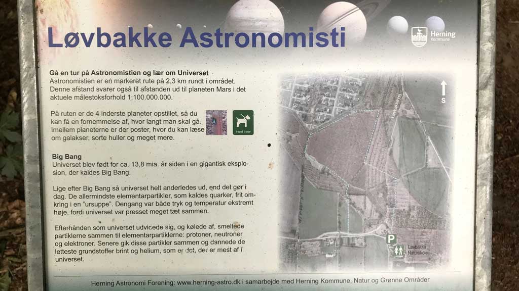 Løvbakke Solsystem og Astronomisti (Planetsti Herning)