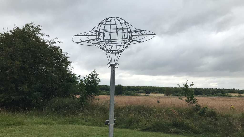 Løvbakke Solsystem og Astronomisti (Planetsti Herning)