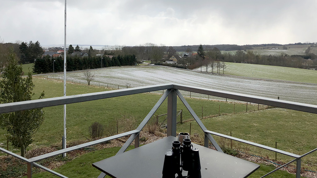 View from the terrace at Bakkegaarden's Bed & Breakfast
